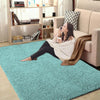 Luxe Home International Carpet Super Soft Anti Slip Vegas Rectangular Rugs 3X5 Feet Colour Aqua