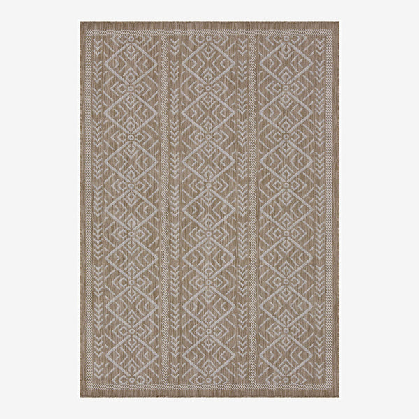 Brisk Beige Machine Woven Rug