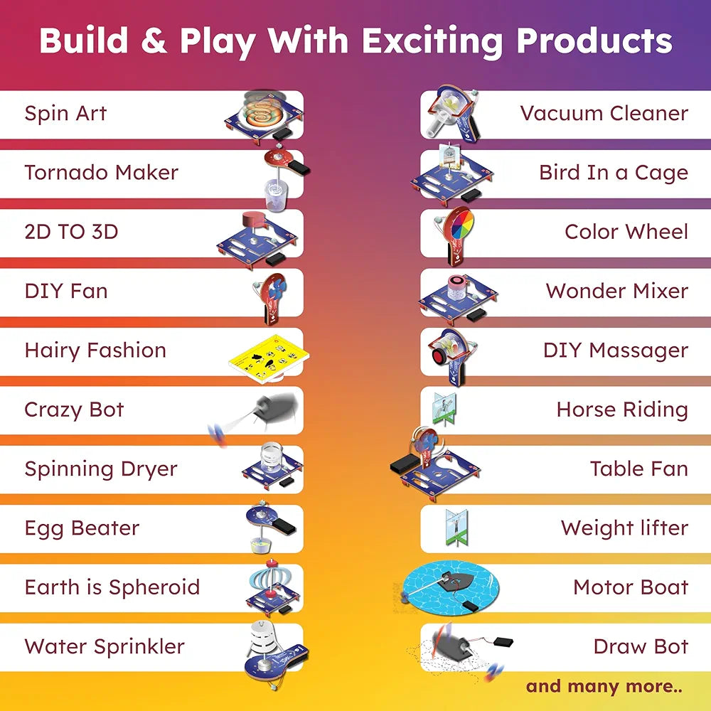 Butterfly EduFields ElectroPlay 100+ Science Projects Kit for Kids Ages 8 10 12 Years Boys Girls | 100+ DIY Science Experiment for Kids | Educational Engineering Toys Best Birthday Gift idea
