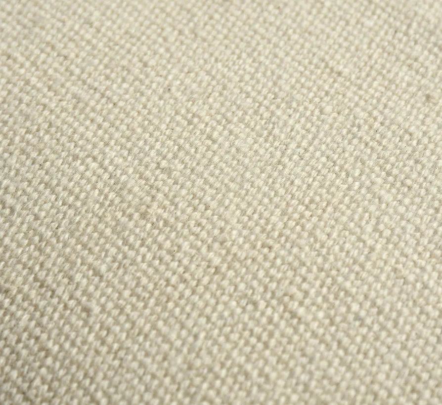 Sashaa World 100% Cotton Cushion Covers Colour White With Tassels/decorative Throw Pillow( Set Of 2)