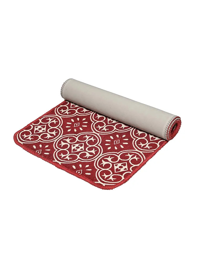 Saral Home Ornamental Soft Cotton Durable & Washable Multipurpose Runner