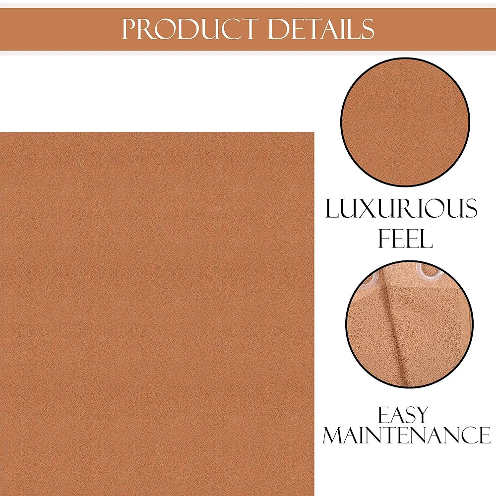 Kuber Industries Stylish Door Curtains for Living Room & Bedroom Web Net Colour Golden