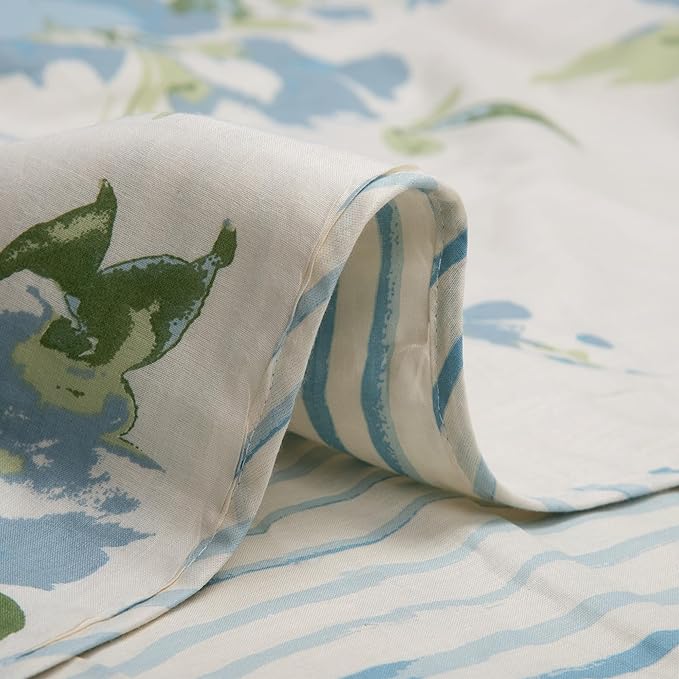 Huesland 100% Cotton Reversible Dohar Single Bed Cotton | Soft Cambric Weave, All Weather Light Ac Blanket
