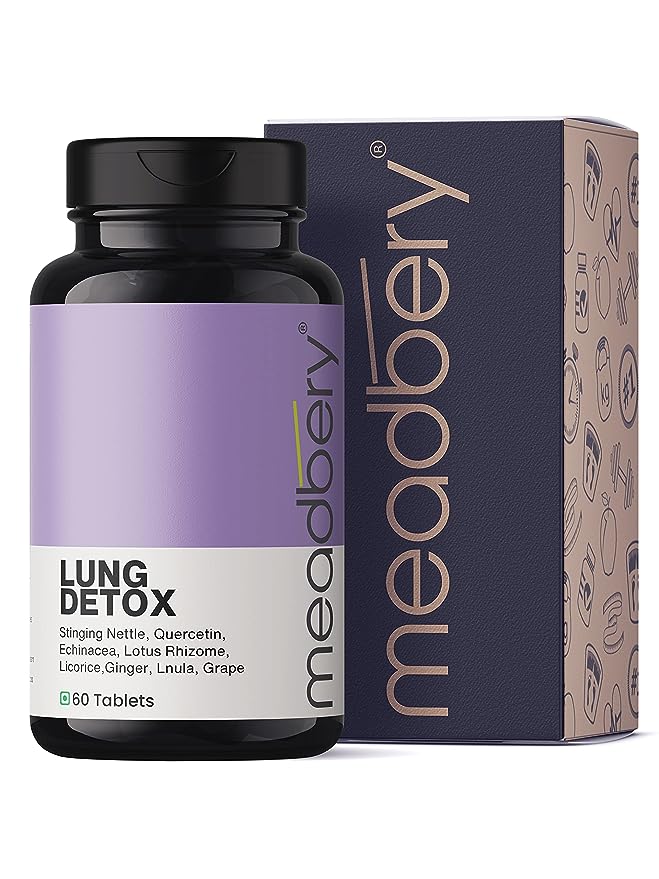 Meadbery Lung Detox - 60 tabs