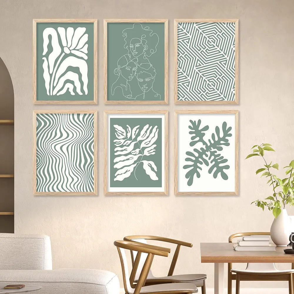 Kotart Boho Inspired Wall Art Prints Modern Art Digital Painting D