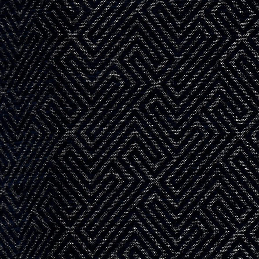 Saral Home Pacman Chenille Blackout Long Door Curtains 1pc Colour  Navy