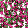 Artificial Flower Vine Garland Creeper 69 Small Rose  Garland for Decoration Pack of 2