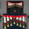 Artificial Red & White Gajra Toran with Bell 40 Inch Red & Green Gajra Toran