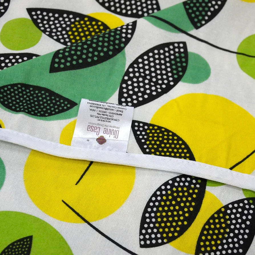 Divine Casa 100% Cotton Cambric Dohar for Single Bed Lightweight Comfort and Breathable Sleep Reversible Blanket TC - 120 Colour Opal