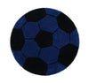 The Home Talk Football Design Kids Cotton Round Bathmats Anti-Skid Soft Bath Rug 60 CM Round