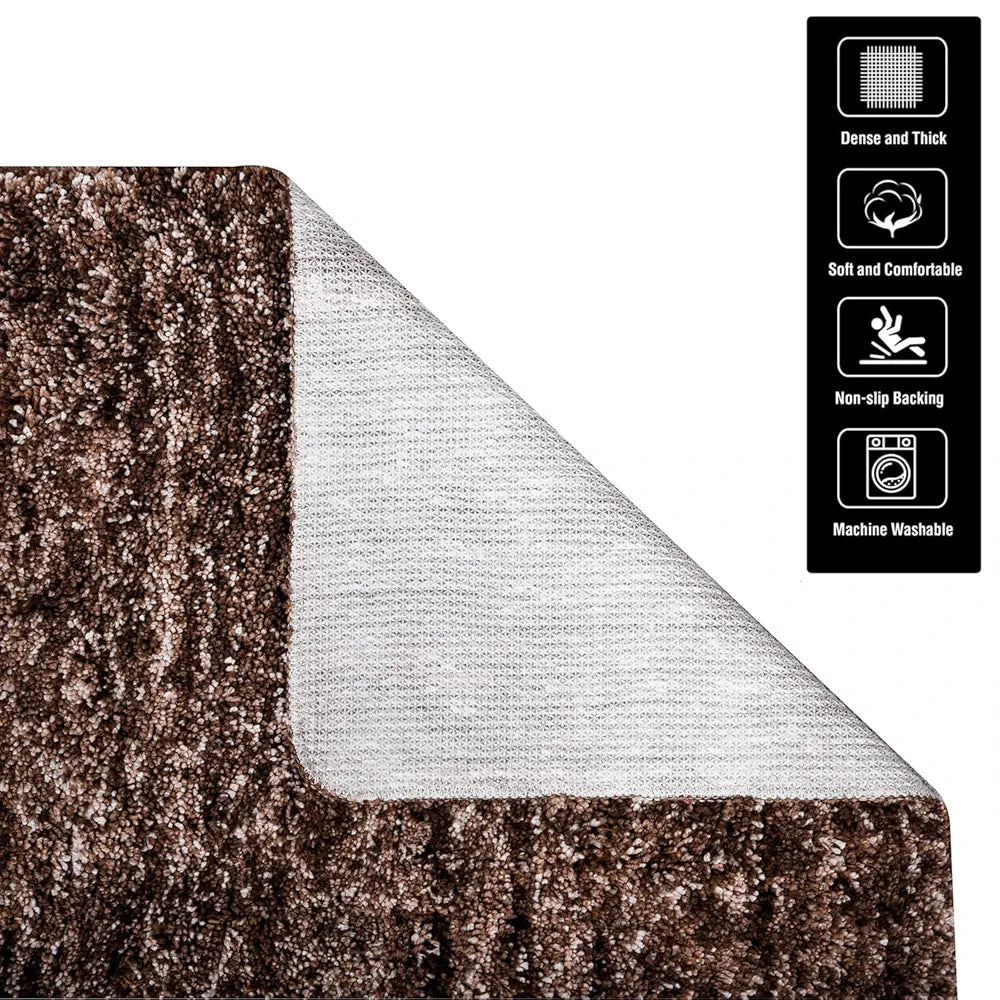 Kuber Industries Door Entrance Mat for Floor Home Entrance Colour Brown