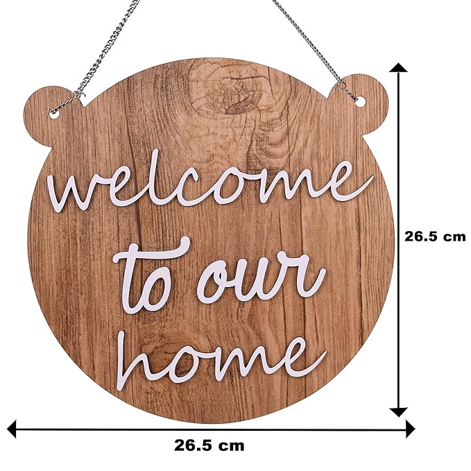 Sehaz Artworks Wooden Wall Hangings Home Décor Items Home Decoration Items CurveWel Home-WHT
