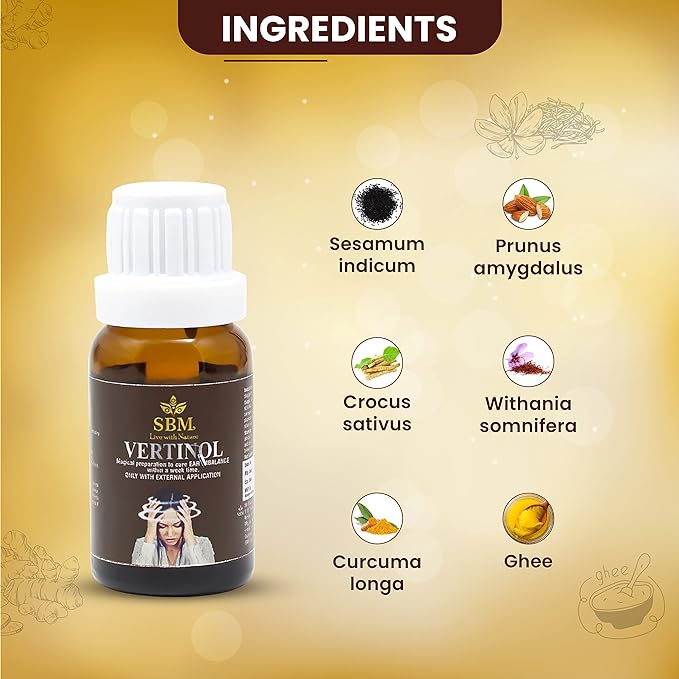 Sbm Ayur Vertinol Ayurvedic Oil - 13 ml