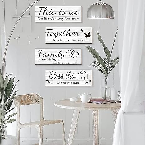 Angel Infinite Family Quotes Wooden Wall Hanging Wall Hanger For Home Decor Wall Art