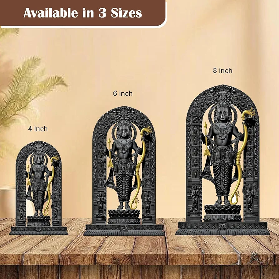 Jd Fresh 4 Inch Shree Ram Lalla Murti