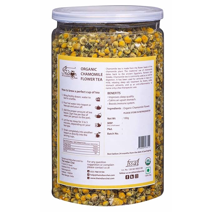 The Indian Chai - Organic Chamomile Tea - 100 gms