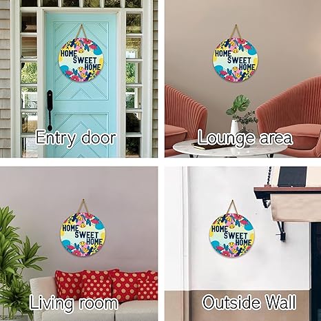Sehaz Artworks Wooden Wall Hangings Home Decor Items stylish living room Bedroom Sweet Home