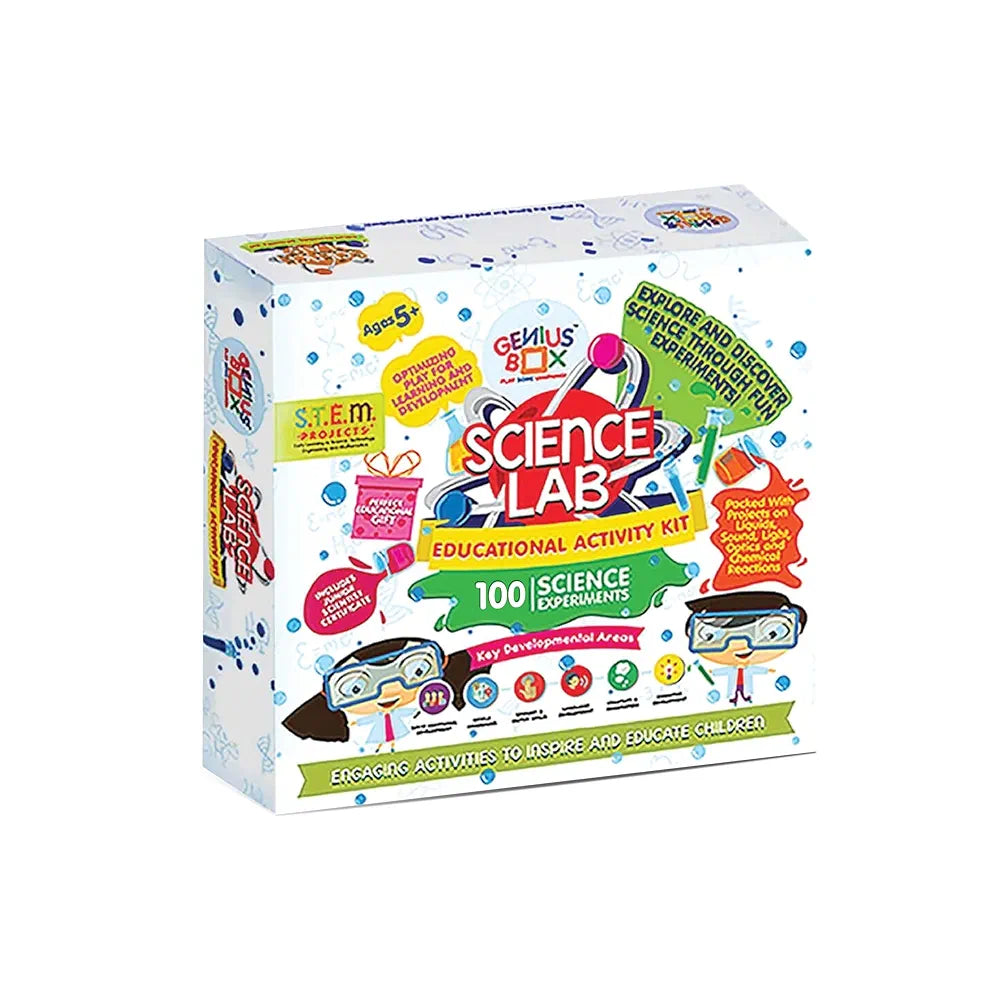 Genius Box - Play Some Learning Educational Toy for 5+ Year Age: Science Lab DIY, Activity Kit, Learning Kit, Educational Kit, STEM Toy