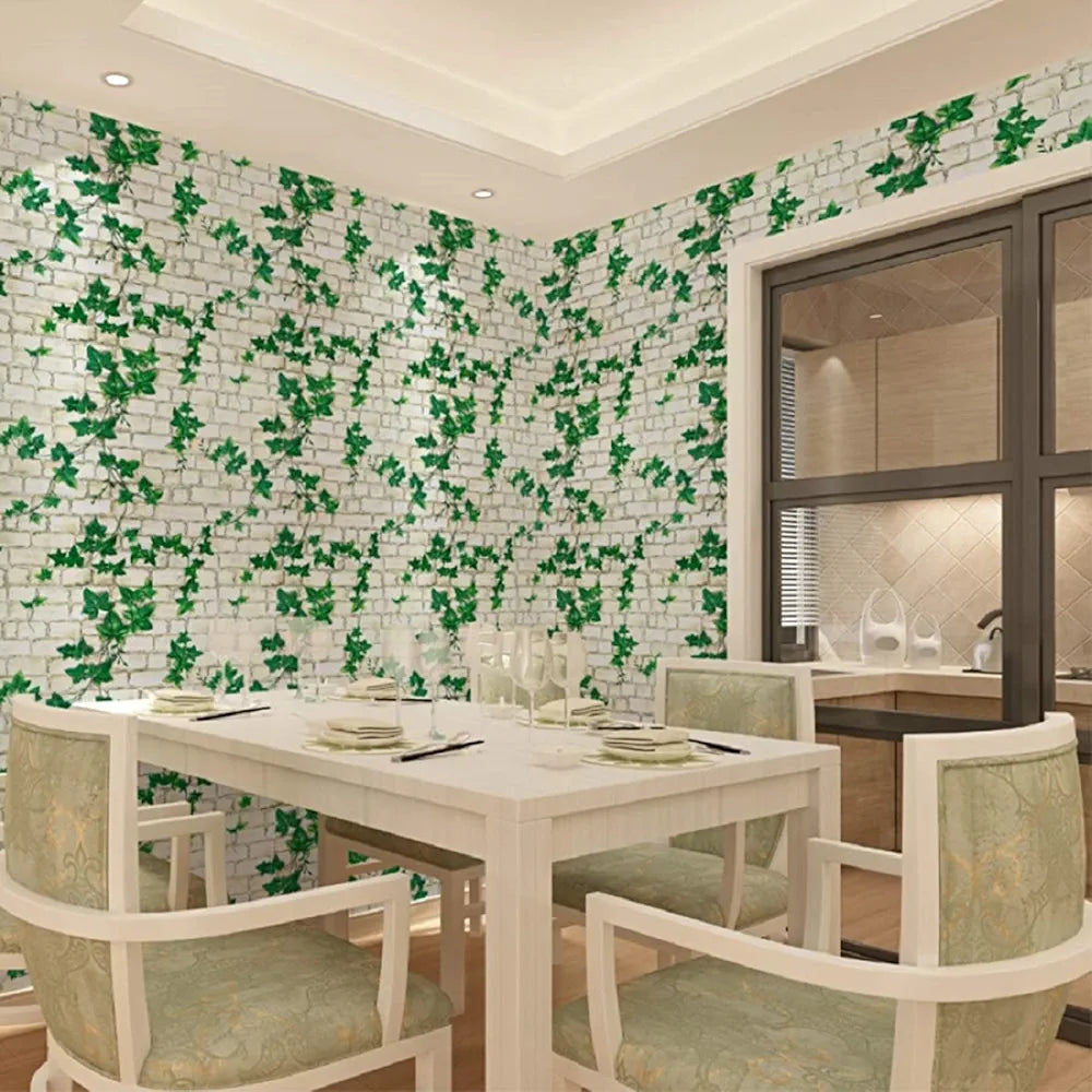 Jaamso Royals Wall Papers for Home Brick Wallpaper 1000CM X 45CM