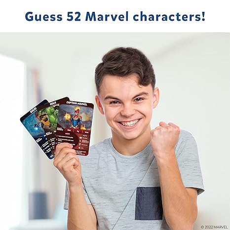 Skillmatics Card Game Guess in 10 Marvel Perfect for Boys Girls Kids Teens Adults