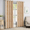 Cloth Fusion Velvet Grommet Door Opaque Curtain 7 Feet Set Of 2 248 OFF White Colour