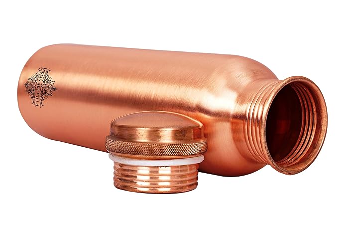 Indian Art Villa Matt Finish Lacqour Coated Anti Tarnished Leak Proof Copper