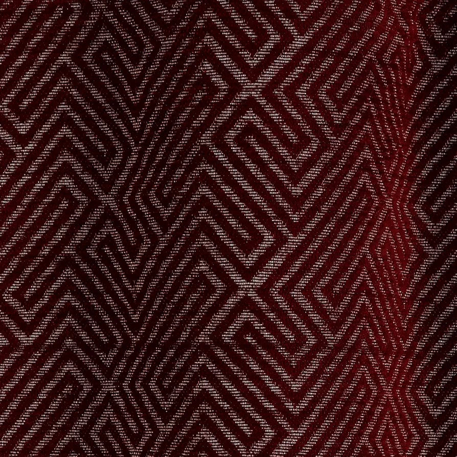 Saral Home Pacman Chenille Blackout Long Door Curtains 2pc Colour Maroon