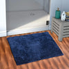 Aerohaven Glorious Super Soft Microfiber Solid Anti Slip Stone Wash Bathmat Navy Colour