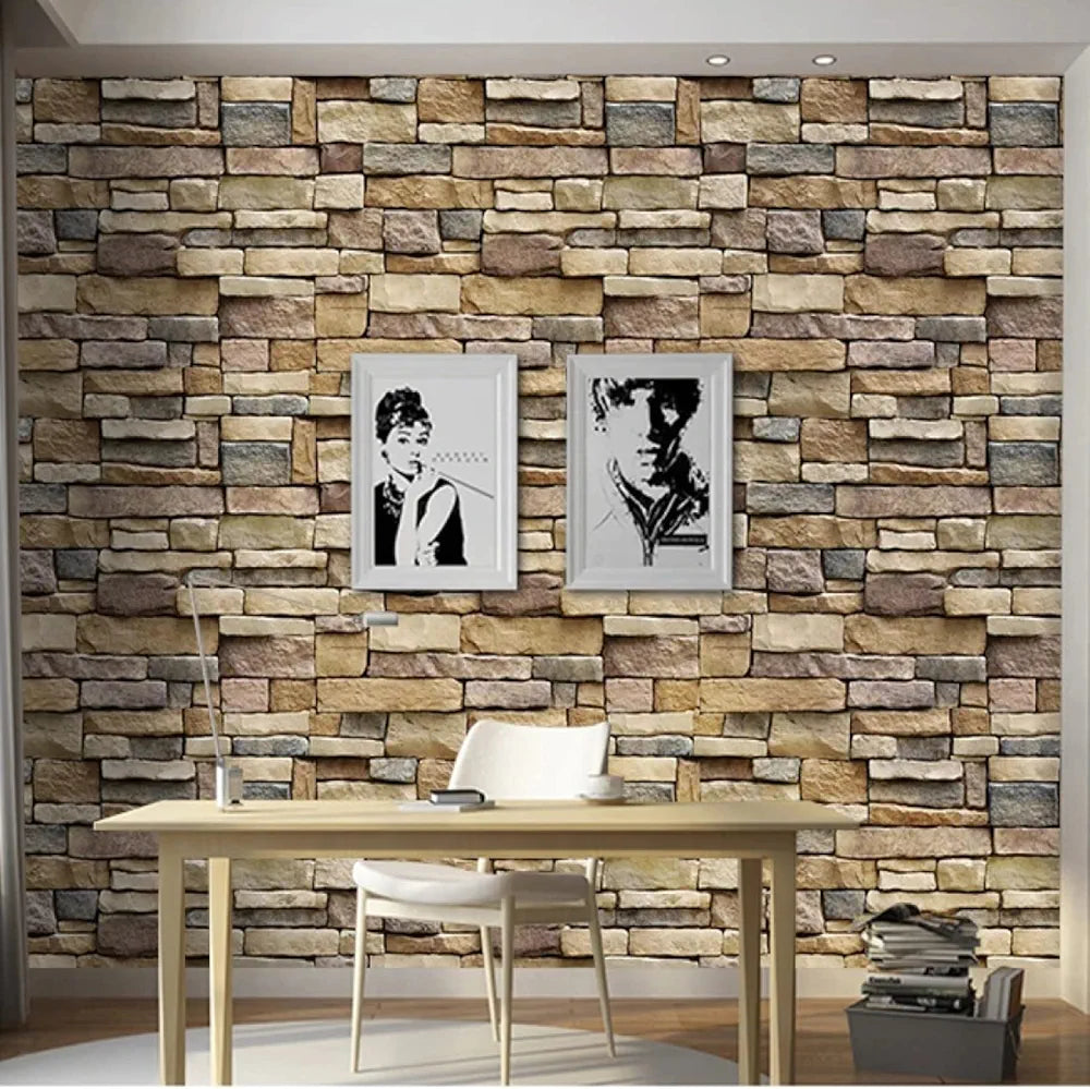 Jaamso Royals Vinyl Self Adhesive Peel and Stick Wall Stickers V1007_1000CM