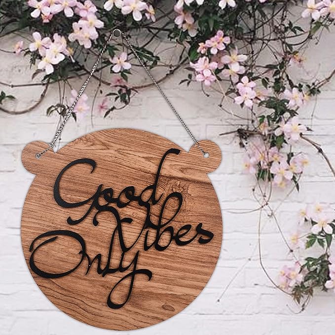 Sehaz Artworks Wall Hangings Good Vibe Only Home Decor Items Stylish Living Room Living Room Bedroom