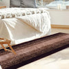 Kuber Industries Shaggy Carpet Polyester Bedside Runner Rectangular Soft Rug for Hall Offices Kitchens Bedroom