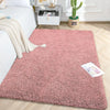 Luxe Home International Carpet Super Soft Anti Slip Vegas Rectangular Rugs Color Pink
