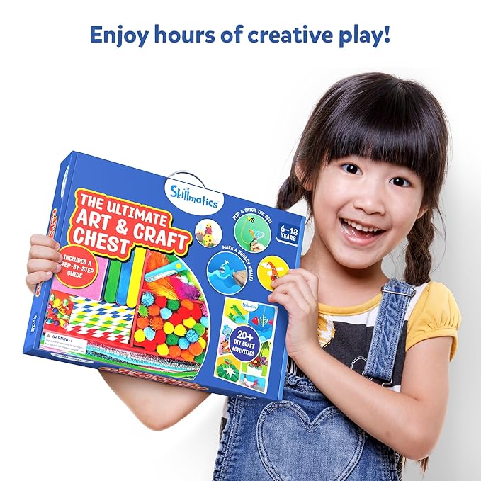 Skillmatics Ultimate Art & Craft Activity Kit Art & Craft Supplies Diy Creative Activity