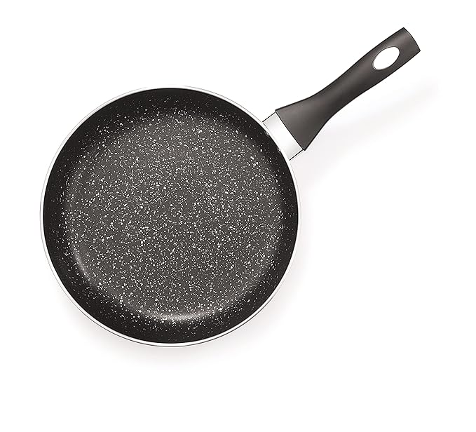 Neelam Non-Stick Deep Fry Pan with Glass Lid 22 cm - 1350 gms