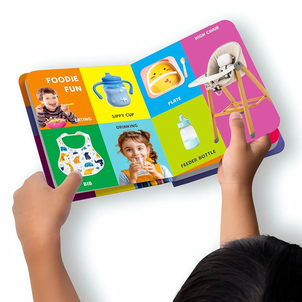 My First Padded Book of Words : Early Learning Padded Board Books for Children 