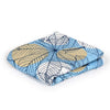 Divine Casa Glace Cotton 120 GSM Super Soft Cloudy Reversible Lightweight Printed Double Bed AC Dohar Blanket TC - 120 Colour Blue and Beige