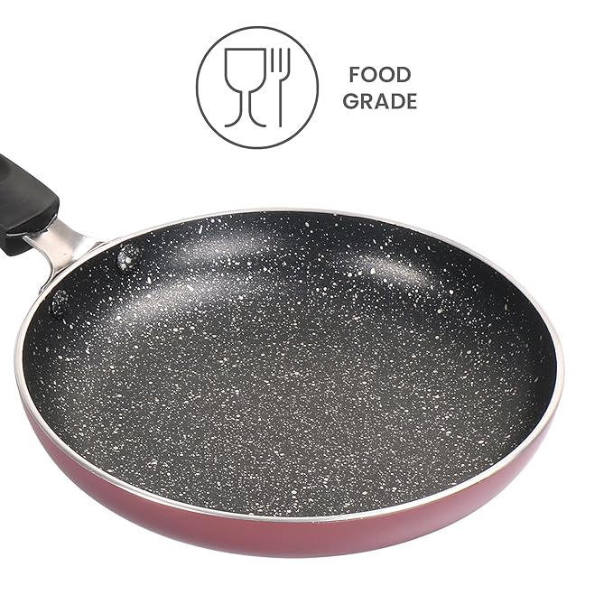 Milton Pro Cook Non Induction Granito Fry Pan, 16 Cm Frying Pan - 270 gms