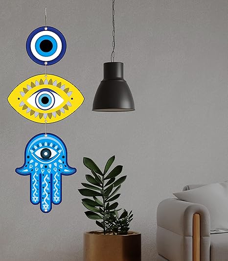 Angel Infinite Wooden Wall Hanging For Door Wall Nazar Battu For Home & Office For Positive