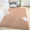 Luxe Home International Carpet Super Soft Anti Slip Vegas Rectangular Rugs Colour Peach