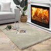 Luxe Home International Ruffle Floor Rug Floor 3 X 5 Ft Colour Beige