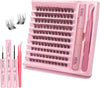 Mayklen Cluster Eye Lashes For Women 8-14MM Size Cluster Eyelashes Extension Kit