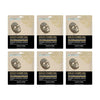 Mirabelle Cosmetics Korea Gold + Charcoal Facial Sheet Mask - 25 ml(Pack of 6)