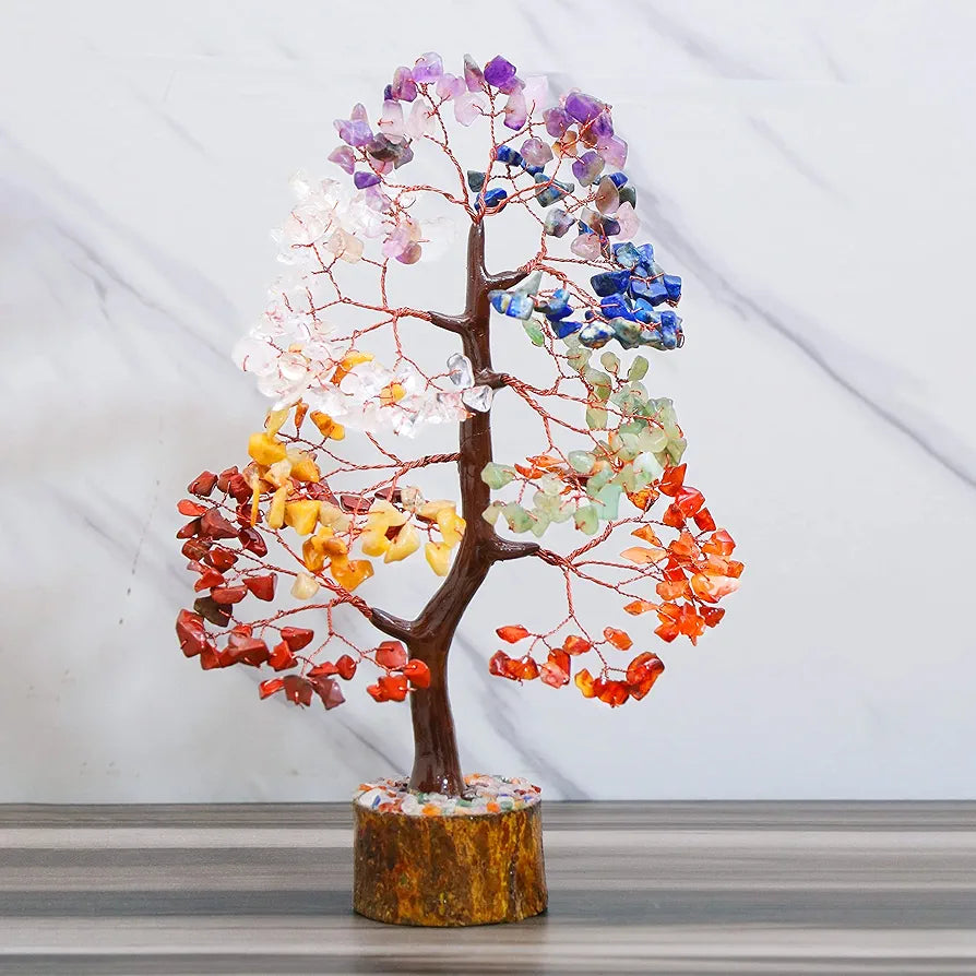 Bezavo Seven Chakra Healing Tree Copper Wire