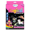 Skillmatics Paper Magical Scratch Art Book Unicorns & Princesses Multicolour Activity  Ages 3 to 8