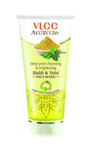VLCC Ayurveda Deep Pore Cleansing and Brightening Haldi and Tulsi Facewash- 100ml