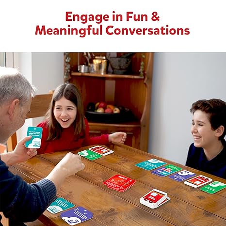 Skillmatics Card Game Train of Thought Fun for Family Game Night Educational Toys