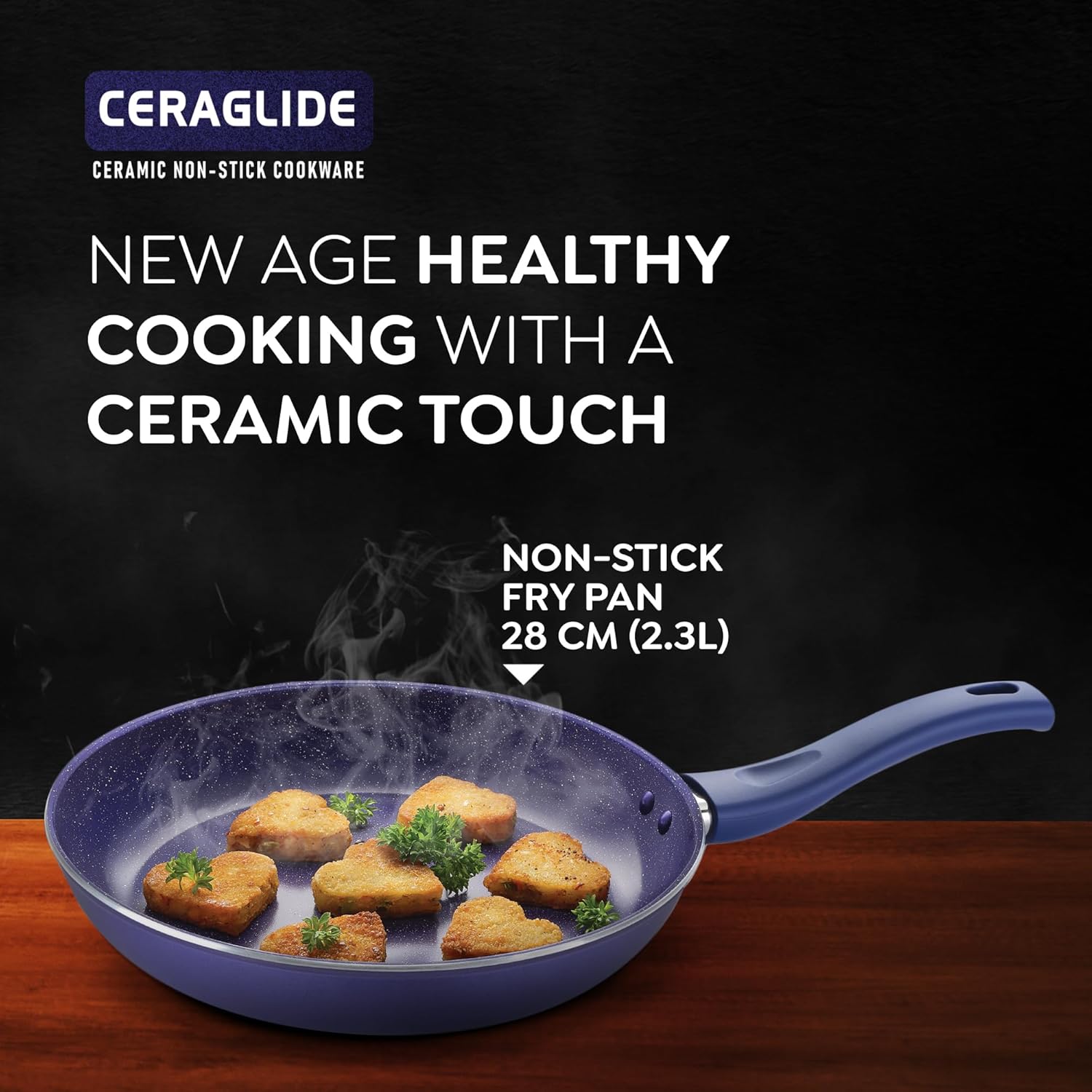 Prestige Ceraglide Ceramic Coated 28 cm Non-Stick Fry Pan