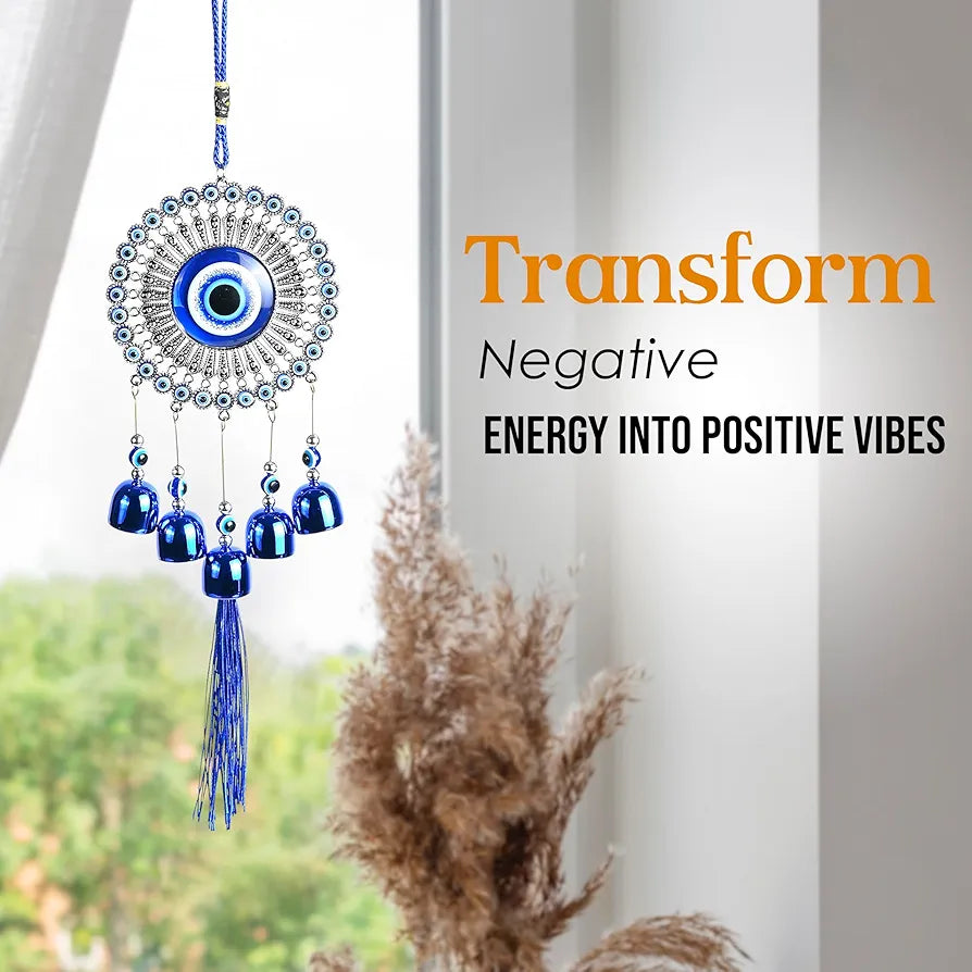 5 Bells Wind Chimes for Positive Energy & Protection