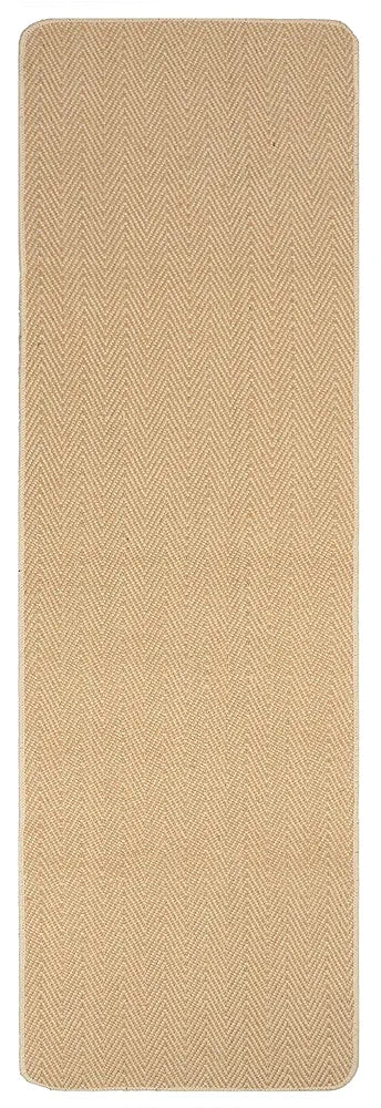 Saral Home Zig-Zag Soft Jute Cotton Durable & Washable Multipurpose Bedside Runner