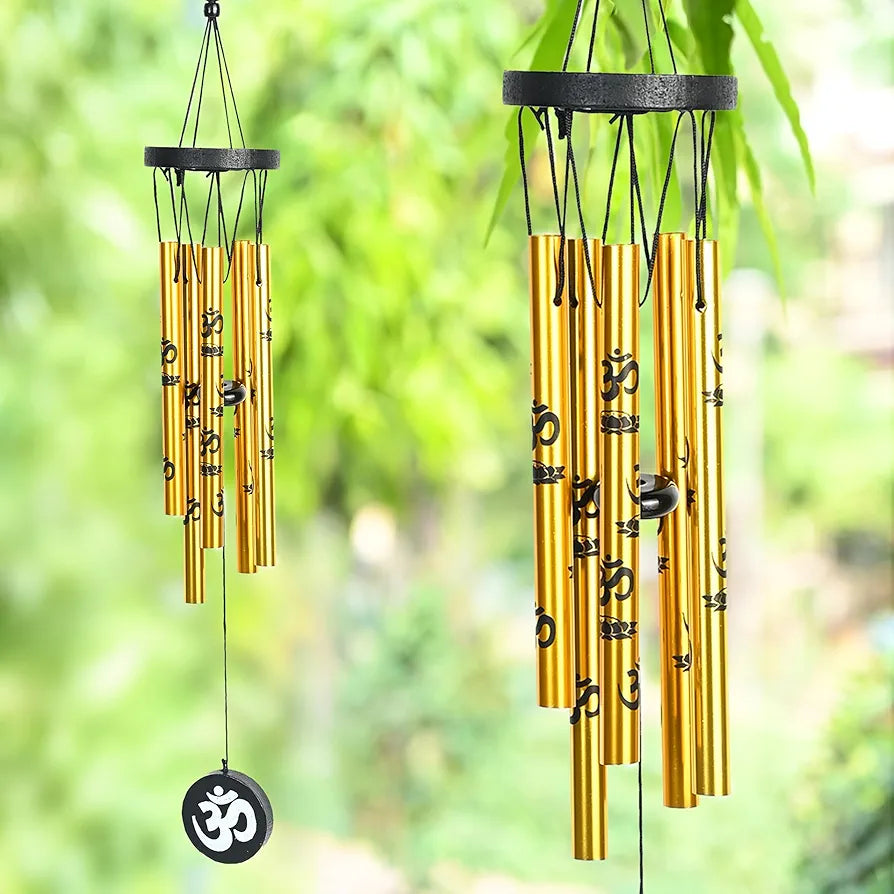 Hanging Wind Chimes Gold Wind Chime -010